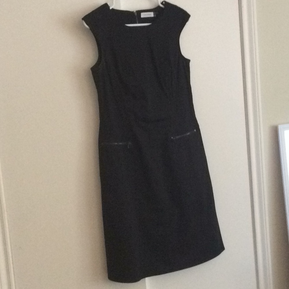 Calvin Klein black sheath dress “ Like New!